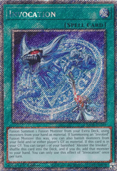 Invocation - RA04-EN281 - (Platinum Secret Rare) - 1st Edition